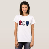 Rood, wit en blauw — Andrew Jackson T-shirt (Voorkant volledig)