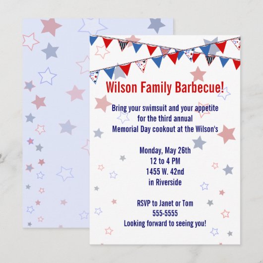 Rood-wit en blauw banenonderzoek kaart (Voorkant / Achterkant)