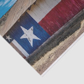 Rood, wit en blauw Barn - met sterren! Tissuepapier (Detail)