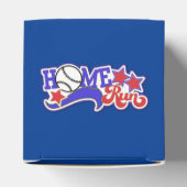 Rood wit en blauw Baseball Cube Favor Box2 Bedankdoosjes (Bovenkant)