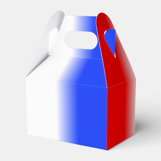 Rood Wit en Blauw Bedankdoosjes (Voorkant Zijde)