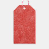 Rood wit en blauw | Bedankt voor je service Cadeaulabel (Achterkant)