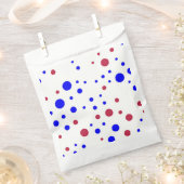 Rood, wit en blauw bedankzakje (Geknipt)