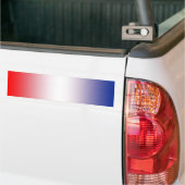 Rood, wit en blauw bumpersticker (Op Truck)