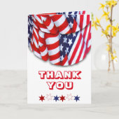 Rood, wit en blauw Bundel met sterren Aangepast Kaart (Gele Bloem)