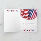 Rood, Wit en Blauw Bunting met Sterren Sjabloon (Binnen)