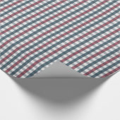 Rood, wit en blauw cadeaupapier (Hoek)