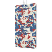Rood, wit en blauw Camo op 4 juli Glitter Luchtverfrisser (Links)
