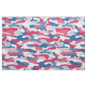 Rood wit en blauw Camouflage Stof (Fat Quarter)