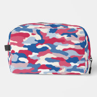 Rood wit en blauw Camouflage