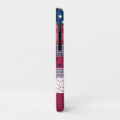 Rood, wit en blauw Case-Mate iPhone case (Achterkant/links)