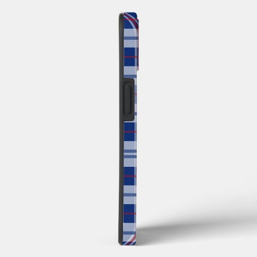 Rood, wit en blauw Case-Mate iPhone case (Achterkant / Rechts)
