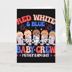 Rood Wit En Blauw Door Crew Moeder Door Eenheid Ve Kaart