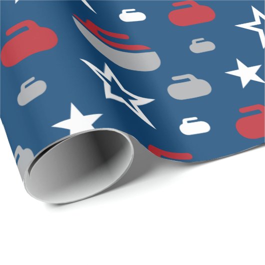 Rood, wit en blauw draaiend papier (Rol Hoek)