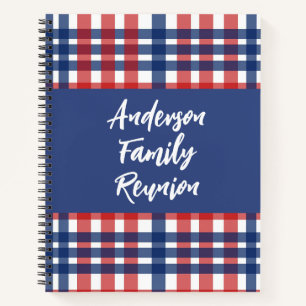 Rood, Wit en Blauw Familie Reünie Notitieboek