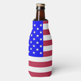 Rood, wit en blauw flesjeskoeler