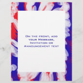 rood wit en blauw flyer (Voorkant)