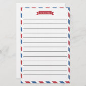 Rood, wit en blauw gelijnde banketbakkerij (Voorkant / Achterkant)