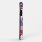 Rood, wit en blauw, gepersonaliseerd Case-Mate iPhone case (Achterkant/rechts)