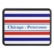 Rood wit en blauw gestreept