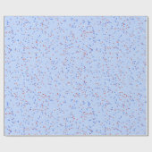 Rood Wit en Blauw inpakpapier (Vlak)