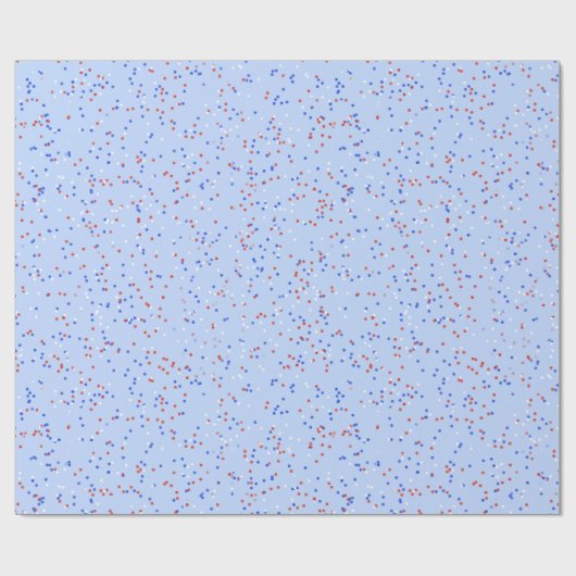 Rood Wit en Blauw inpakpapier (Vlak)