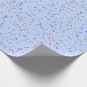 Rood Wit en Blauw inpakpapier (Hoek)