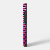 Rood, Wit en Blauw iPhone Hoesje (Linkerkant)