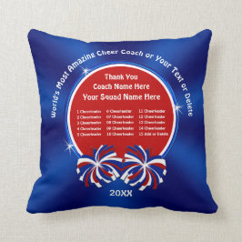 Rood, wit en blauw kaasmakerij kussen