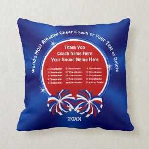 Rood, wit en blauw kaasmakerij kussen