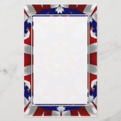 Rood, wit en blauw Kali Briefpapier (Voorkant)