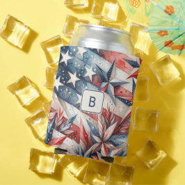 Rood wit en blauw Koelbox Blikjeskoeler