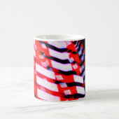 Rood wit en blauw koffiemok (Center)