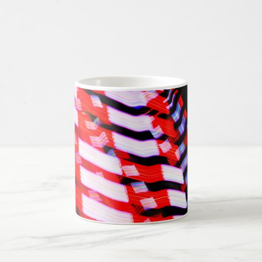 Rood wit en blauw koffiemok (Center)