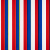 Rood wit en blauw leggings