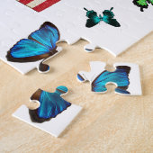 Rood wit en blauw legpuzzel (Zijkant)
