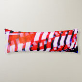 Rood wit en blauw lichaamskussen (Voorkant)