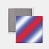 Rood, wit en blauw magneet (Voorkant / Achterkant)