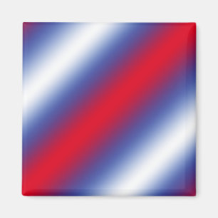 Rood, wit en blauw magneet
