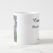 Rood, wit en blauw - Martha's wijntuin Grote Koffiekop (Voorkant)