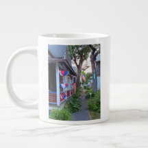 Rood, wit en blauw - Martha's wijntuin