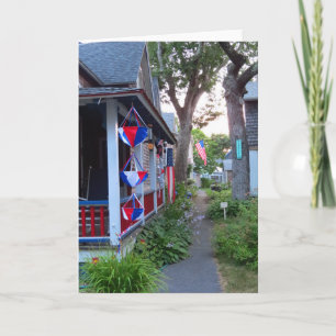 Rood, wit en blauw - Martha's wijntuin Kaart