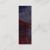 Rood wit en blauw mini visitekaartje (Achterkant)