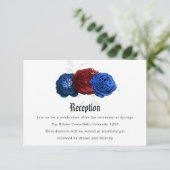 Rood wit en blauw op 4 juli jl. informatiekaartje (Staand voorkant)