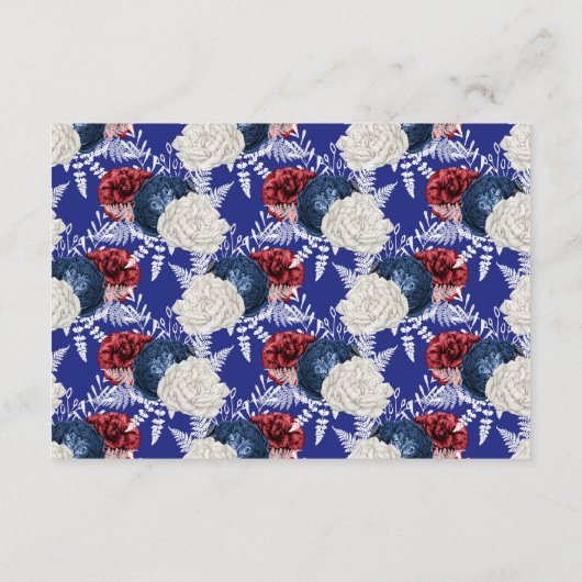 Rood wit en blauw op 4 juli jl. informatiekaartje (Achterkant)