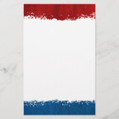 Rood wit en blauw papier (Voorkant)