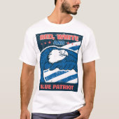 Rood, Wit en Blauw Patriot T-shirt (Voorkant)