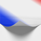 Rood Wit en Blauw Patriottisch Cadeaupapier (Hoek)