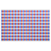 Rood, Wit en Blauw Patriottisch Patroon Argyle Stof (Yard (91,4 cm))