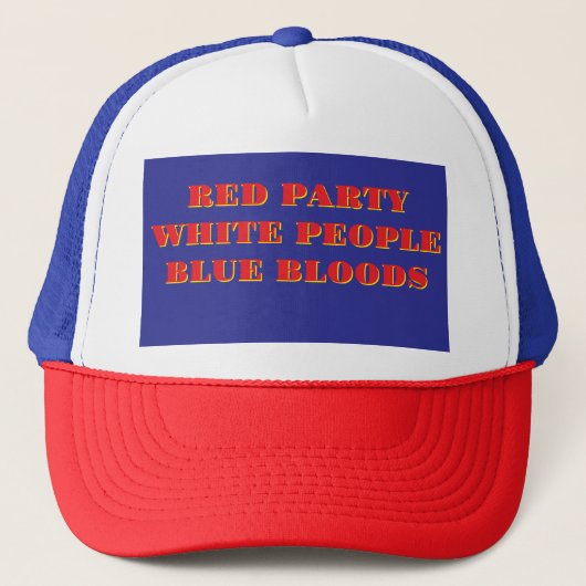 ROOD, WIT EN BLAUW REPUBLIKEINS PET (Voorkant)